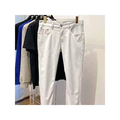 PRADA WHITE DENIM JEANS - 프라다 화이트 데님 바지