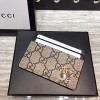 GUCCI GG SUPREME CARD WALLET - 구찌 GG 수프림 카드 지갑