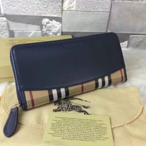 BURBERRY HORSEFERRY CHECK WALLET - 버버리 호스페리체크 남녀공용 장지갑