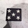 YVESSAINT LAURENT LEATHER STAR PRINT WALLET - 입생로랑 가죽 별 프린트 지갑