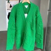 BOTTEGA VENETA ALPHABET CHENILLE CARDIGAN - 보테가베네타 알파벳 셔닐 가디건