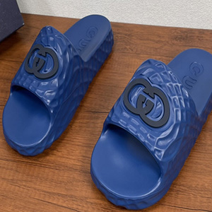 [NEW ARRIVAL] GUCCI GG SLIDE FOR MEN SANDAL - 구찌 GG 슬라이드 포 맨 샌들