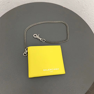 BALENCIAGA LOGO CHAIN WALLET - 발렌시아가 로고 체인 반지갑