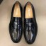 PRADA LEATHER LOAFER - 프라다 남성용 가죽 로퍼