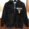 PRADA WOOL ZIP UP JACKET - 프라다 양털 집업 자켓