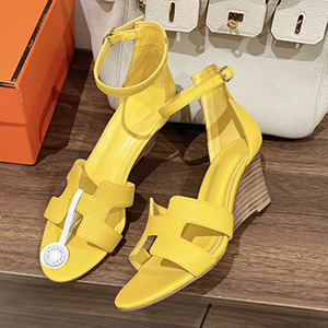 HERMES LEGEND WEDGE SANDAL - 에르메스 레전드 웨지 샌들