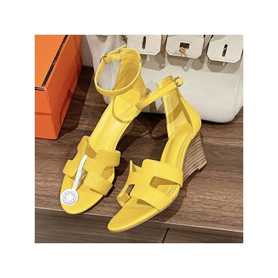 HERMES LEGEND WEDGE SANDAL - 에르메스 레전드 웨지 샌들