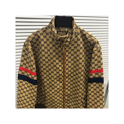 GUCCI GG LOGO BOMBER JACKET - 구찌 로고 봄버 자켓