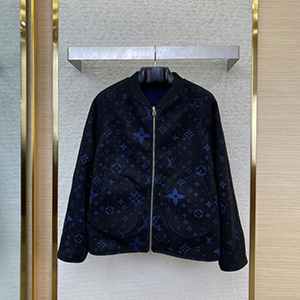 LOUIS VUITTON MONOGRAM DOUBLE FACE REVERSIBLE JACKET - 루이비통 모노그램 더블 페이스 리버서블 자켓