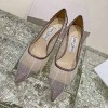 JIMMYCHOO FABRIC PUMPS - 지미추 패브릭 펌프스