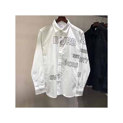 BURBERRY HORSE FERRY SHIRT - 버러리홀스페리 와이셔츠