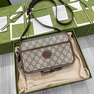  GUCCI INTERLOCKING GG MINI BAG - 구찌 인터로킹 GG 미니백