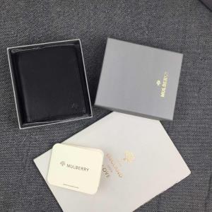 MULBERRY WALLET BLACK - 멀버리 남성용 반지갑