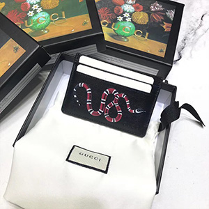 [GOOD ITEM] GUCCI GG SUPREME CARD WALLET - 구찌 GG 수프림 카드 지갑