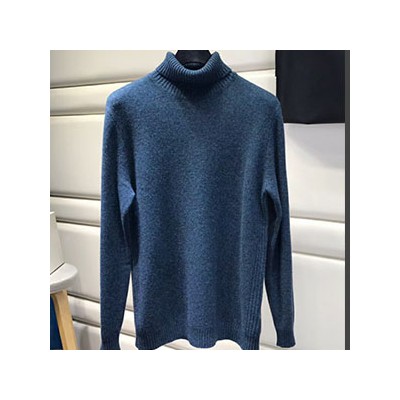 ARMANI POLO NECK KNIT - 알마니 목 폴라 니트 티셔츠