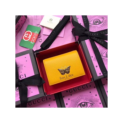 [2018 NEW ARRIVAL] GUCCI BUTTERFLY WALLET - 구찌 나비 반지갑