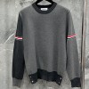 THOM BROWN KNIT T-SHIRT - 톰브라운 니트 티셔츠