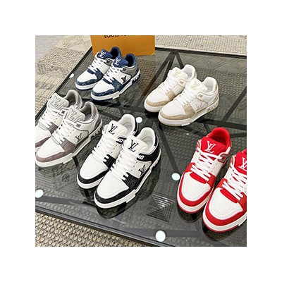 LOUIS VUITTON TRAINER SNEAKERS - 루이비통 트레이너 스니커즈