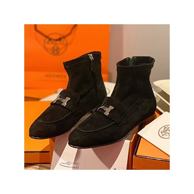 HERMES SAINT HONORE ANKLE BOOTS - 에르메스 생토노레 앵클부츠