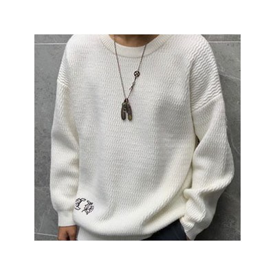 CHROMEHEARTS ROUND KNIT - 크롬하츠 라운드 니트