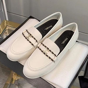 CHANEL CHAIN LOAFER - 샤넬 체인 참로퍼