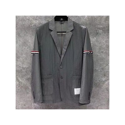 THOM BROWNE ARMBAND COTTON JACKET - 톰브라운 암밴드 코튼 자켓