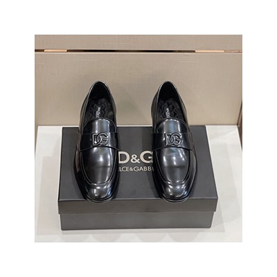 DOLCE & GABBANA LOGO LOAFER - 돌체앤가바나 로고 로퍼