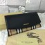 BURBERRY HOUSE CHECK WALLET - 버버리 하우스체크 여성용 플랩 장지갑