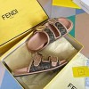 FENDI BAGUETTE VELCRO SLIPPER - 펜디 바게트 벨크로 슬리퍼