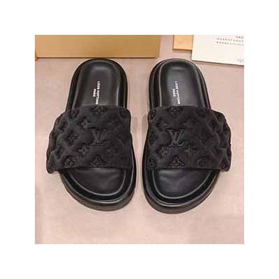 LOUIS VUITTON MONOGRAM SLIPPER - 루이비통 모노그램 슬리퍼