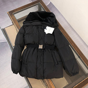 MONCLER BRUNEAUX BELTED DOWN JACKET - 몽클레어 브루노 벨티드 다운자켓