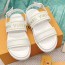 LOUIS VUITTON BIG LOGO MONOGRAM VELCRO SANDAL - 루이비통 빅로고 모노그램 벨크로 샌들