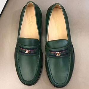 GUCCI KAVEH GG WEB LOAFER - 구찌 카베 구찌로고 웹 로퍼