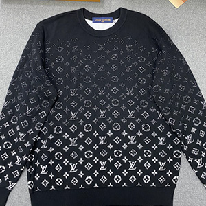 LOUIS VUITTON MONOGRAM KNIT - 루이비통 모노그램 니트 티셔츠