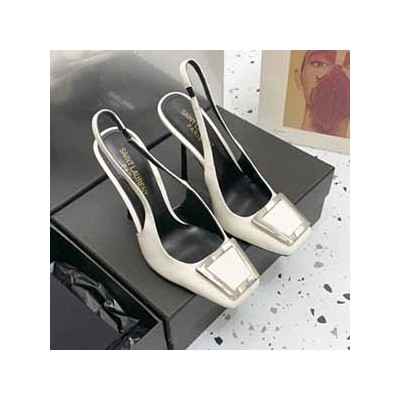 YVESSAINT LAURENT MAXINE SLINGBACK PUMPS - 입생로랑 맥신 슬링백 펌프스