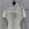 FENDI SEE THROUGH SILK TOP - 펜디 시스루 실크 탑