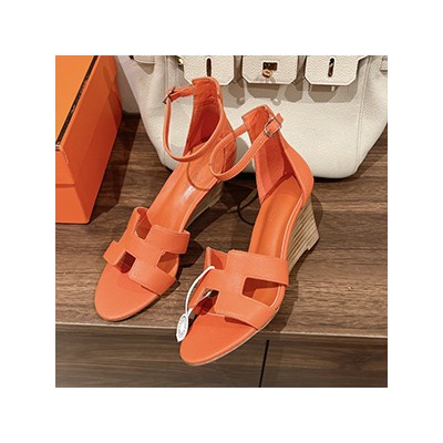 HERMES LEGEND WEDGE SANDAL - 에르메스 레전드 웨지 샌들