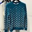 LOUIS VUITTON MONOGRAM KNIT SHIRT - 루이비통 모노그램 니트 티셔츠