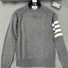 THOM BROWN KNIT MAN TO MAN - 톰브라운 사선완장 니트 맨투맨