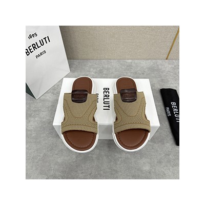 BERLUTI SHADOW SLIPPER - 벨루티 쉐도우 슬리퍼