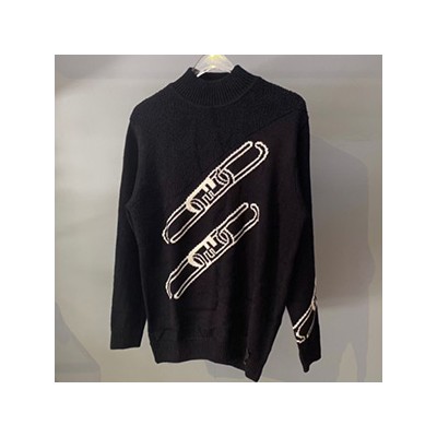 FENDI O LOCK LOGO KNIT - 펜디 오 락 니트