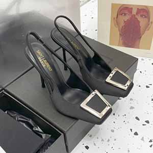 YVESSAINT LAURENT MAXINE SLINGBACK PUMPS - 입생로랑 맥신 슬링백 펌프스