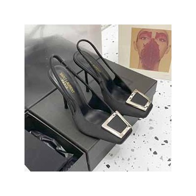 YVESSAINT LAURENT MAXINE SLINGBACK PUMPS - 입생로랑 맥신 슬링백 펌프스