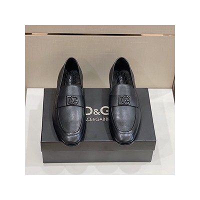 DOLCE & GABBANA LOGO LOAFER - 돌체앤가바나 로고 로퍼