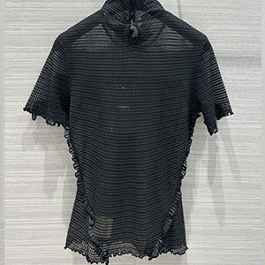 FENDI SEE THROUGH SILK TOP - 펜디 시스루 실크 탑