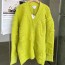 BOTTEGA VENETA ALPHABET CHENILLE CARDIGAN - 보테가베네타 알파벳 셔닐 가디건