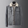 BOTTEGA VENETA SUEDE WOOL JACKET - 보테가베네타 스웨이드 양모 자켓