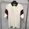 GUCCI POLO COLLAR T SHIRT - 구찌 클래식 카라 반팔티셔츠