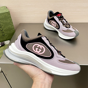 GUCCI GG LOGO RUN SNEAKERS - 구찌 GG로고 런 스니커즈