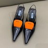 PRADA SLING BACK PUMPS - 프라다 슬링백 펌프스